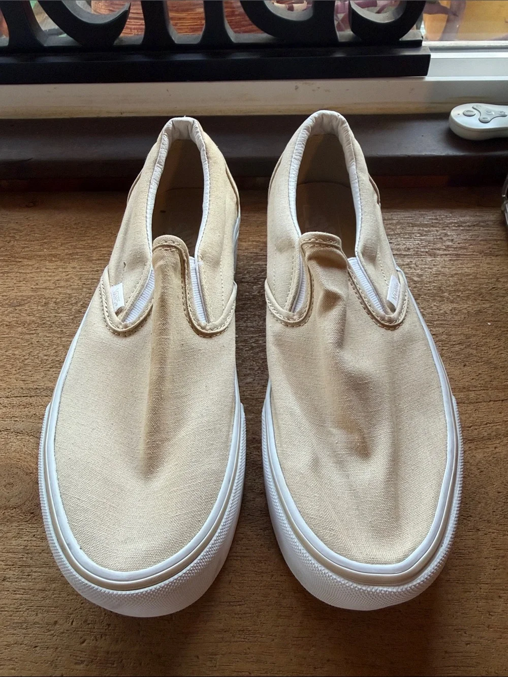 Vans Canvas Platform Slip-ons